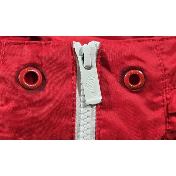 Nike Sportswear Windrunner Full Zip Hooded Jacket Mens Small Red White Blue - Picture 14 of 16